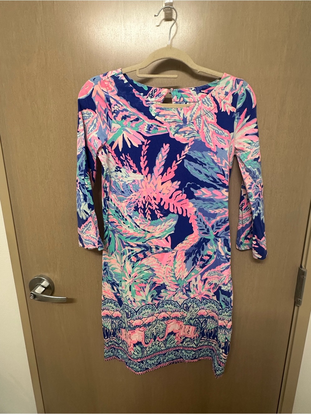 Lilly Pulitzer Bay Dress – Sunset Safari size small